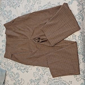 ZARA SIZE MEDIUM WOMENS TROUSERS HIGH WAISTED